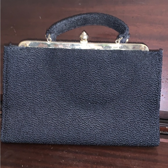 Vintage Jeweled Bouclé Handbag - Picture 3 of 7